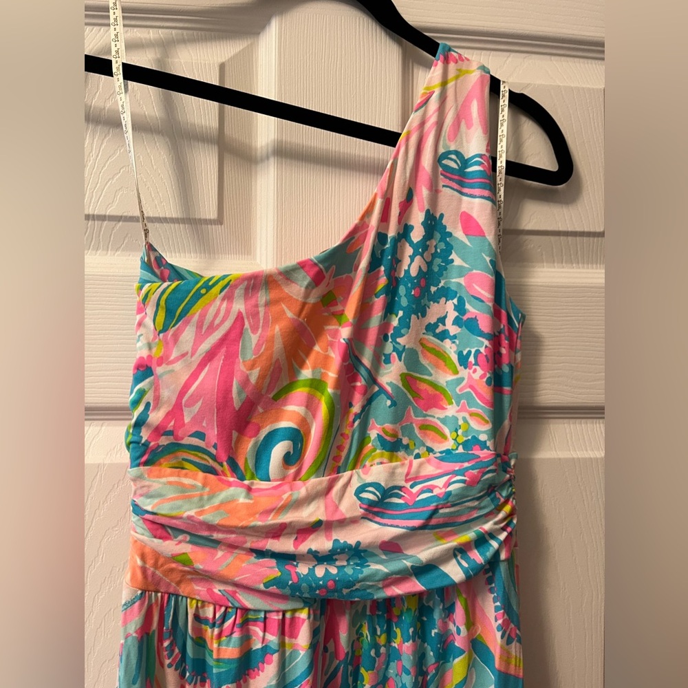 Lilly Pulitzer One Shoulder Dress - Picture 5 of 7